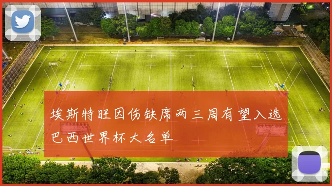 埃斯特旺因伤缺席两三周有望入选巴西世界杯大名单