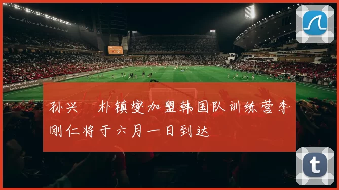 孙兴慜朴镇燮加盟韩国队训练营李刚仁将于六月一日到达